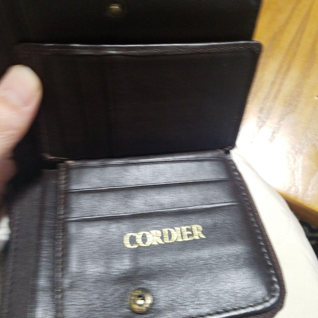 未使用　CORDIER 馬革 レディース コンパクト財布 042