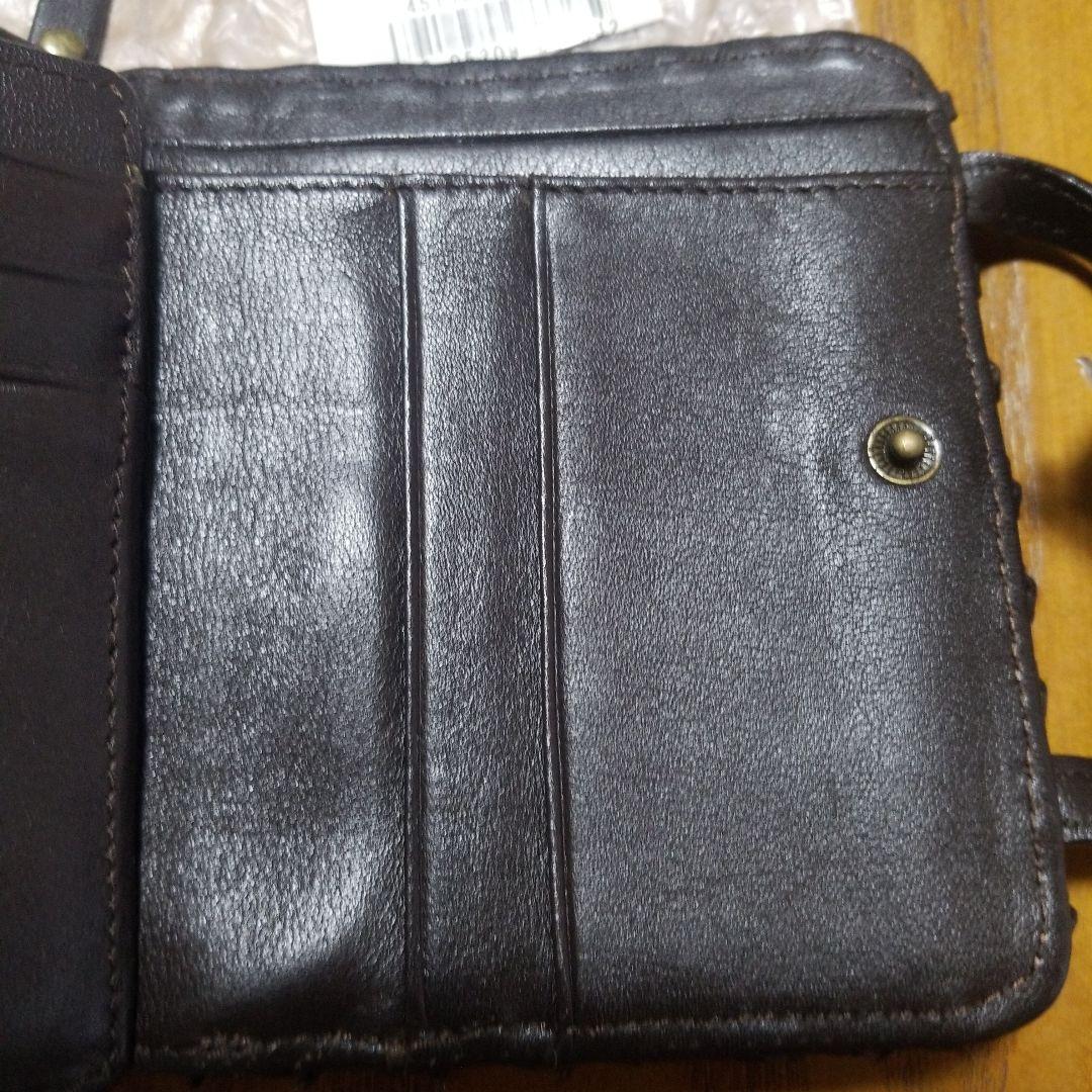 未使用　CORDIER 馬革 レディース コンパクト財布 042