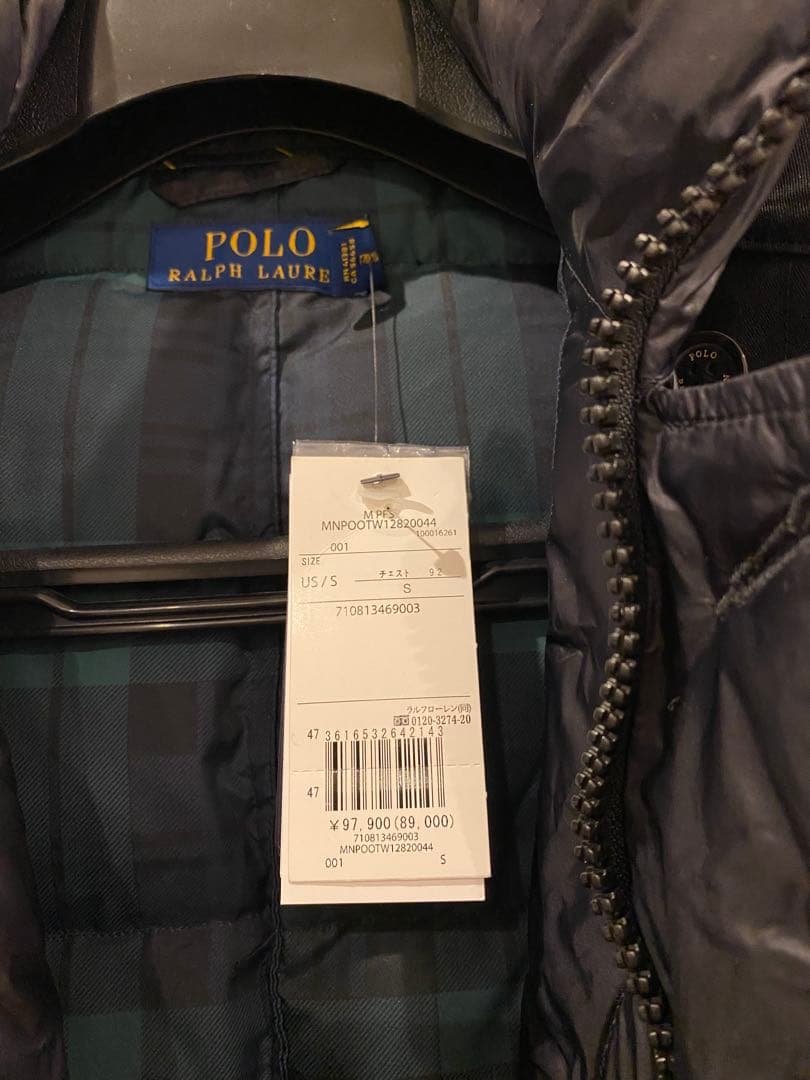 【新品タグ付】ポロラルフローレン 黒 3WAY インナーダウン付き コート