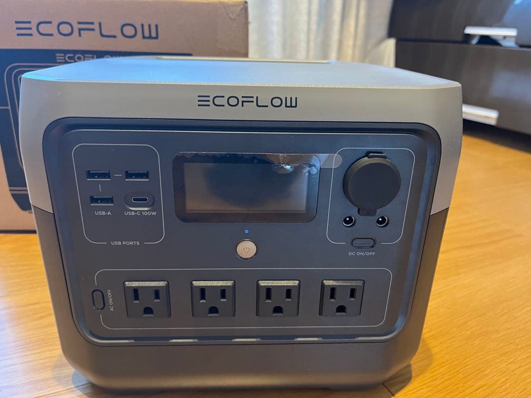 ねびき！ECOFLOW ポータブル電源　リバー2PRO 容量768wh