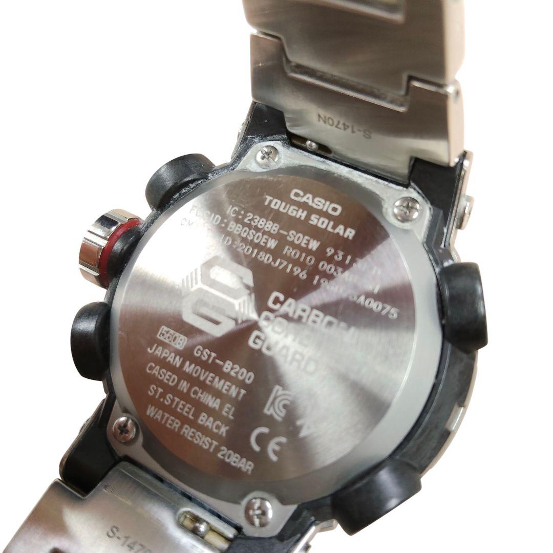 CASIO G-SHOCK G-STEEL GST-B200 ソーラー 稼働品
