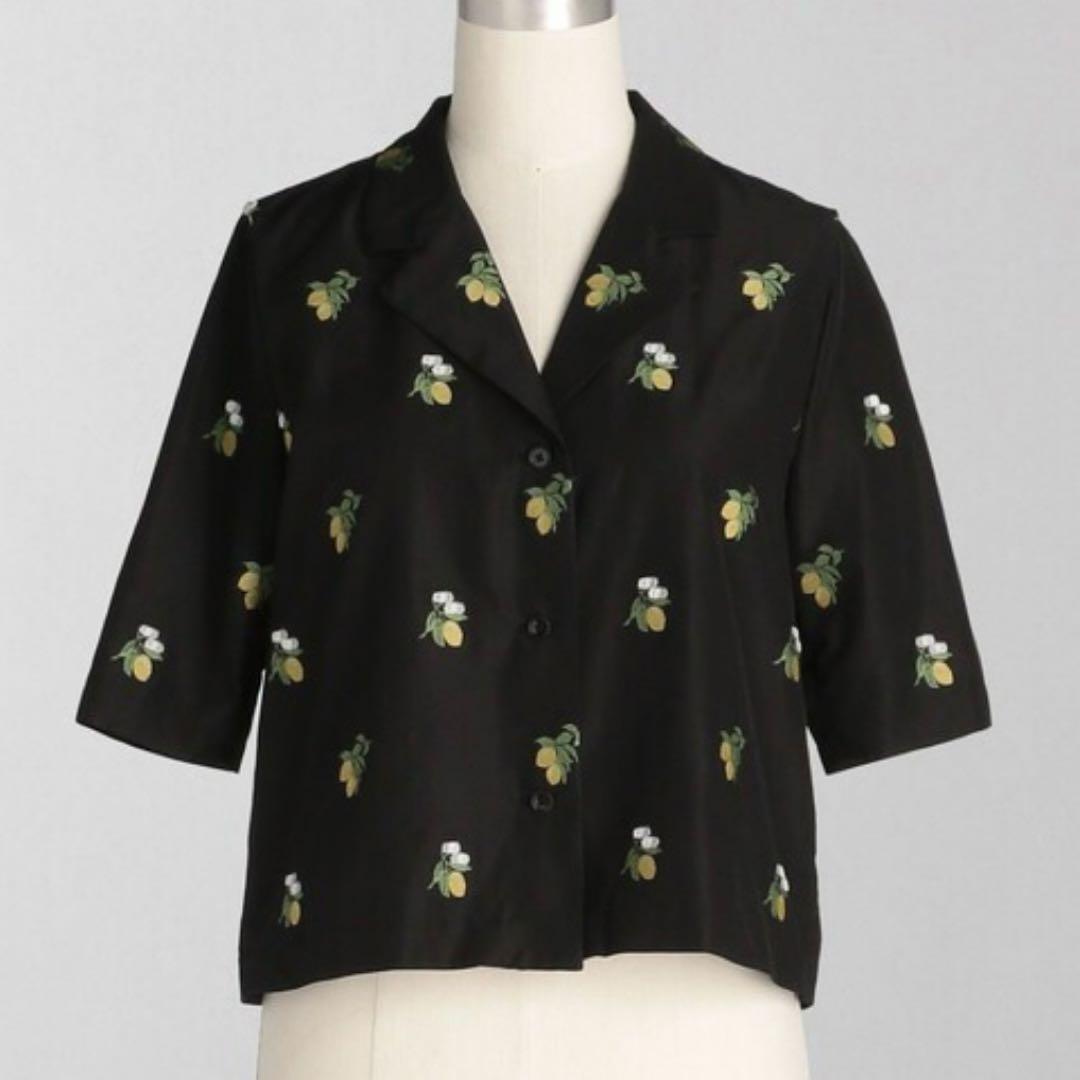 ロエフ　レモンジャガードシャツ