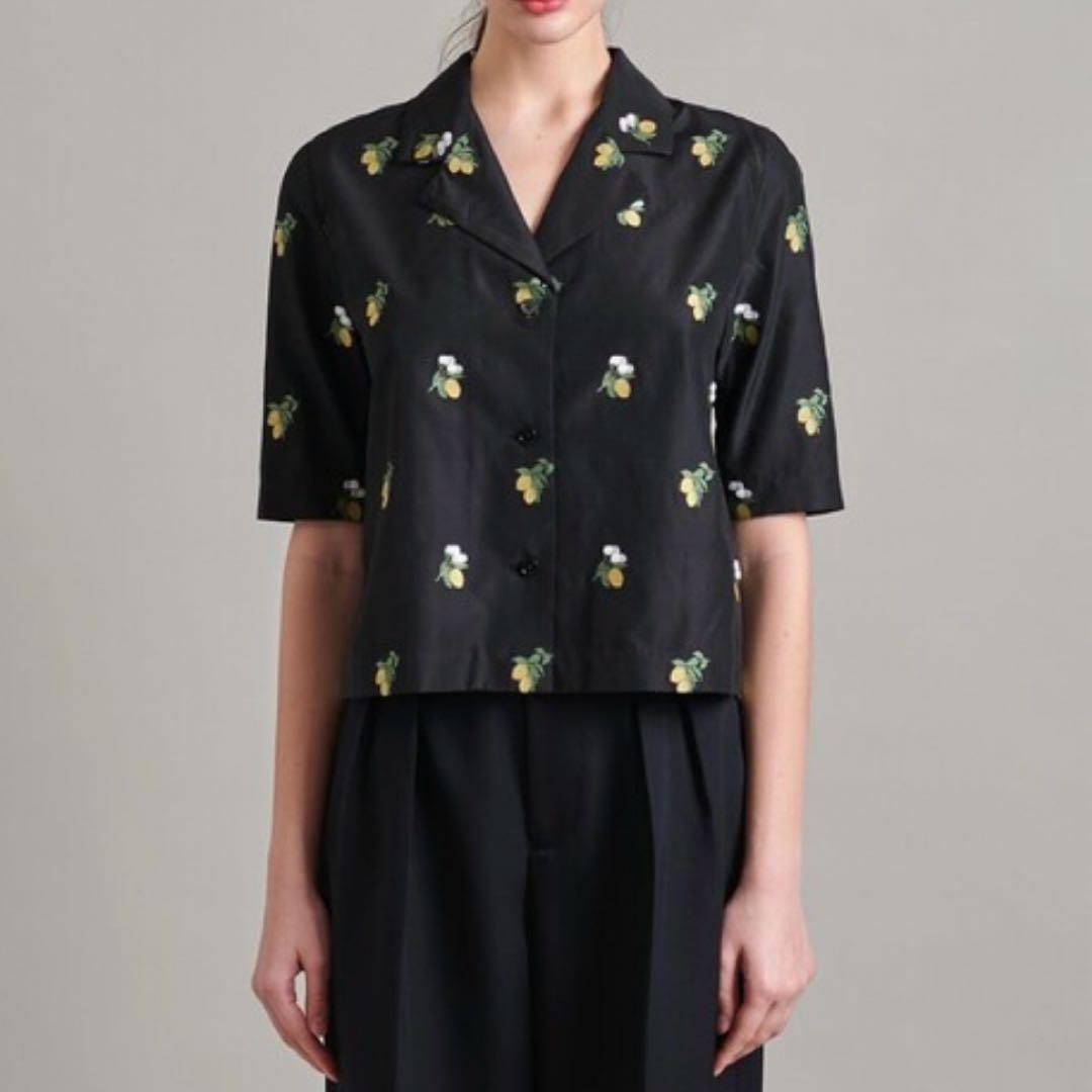 ロエフ　レモンジャガードシャツ