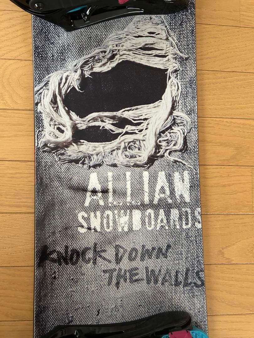 ALLIAN DAMAGE スノーボード 150cm ビンディング付き