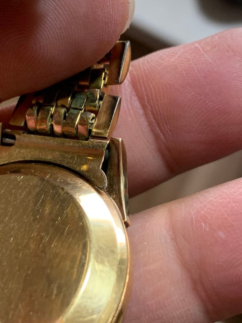 IWC シャウハウゼン自動巻き時計 1960年代　たぶんK18？