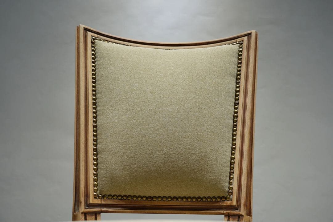 フランスアンティーク　ルイ16世様式 椅子　張替え済み　フレンチチェア