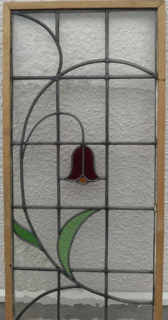 ステンドグラス大　窓枠３枚　中国五県・九州北部・近畿西部の方に限定