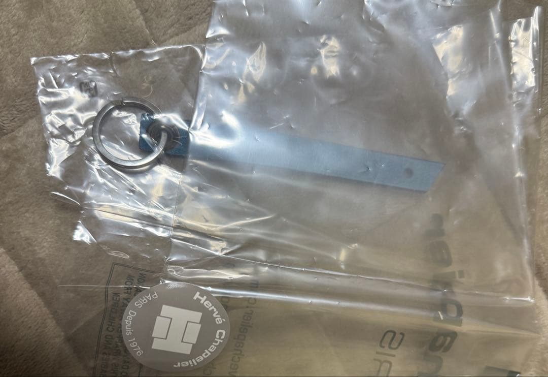 Hervé Chapelier レザーキーホルダー　エルベシャプリエ