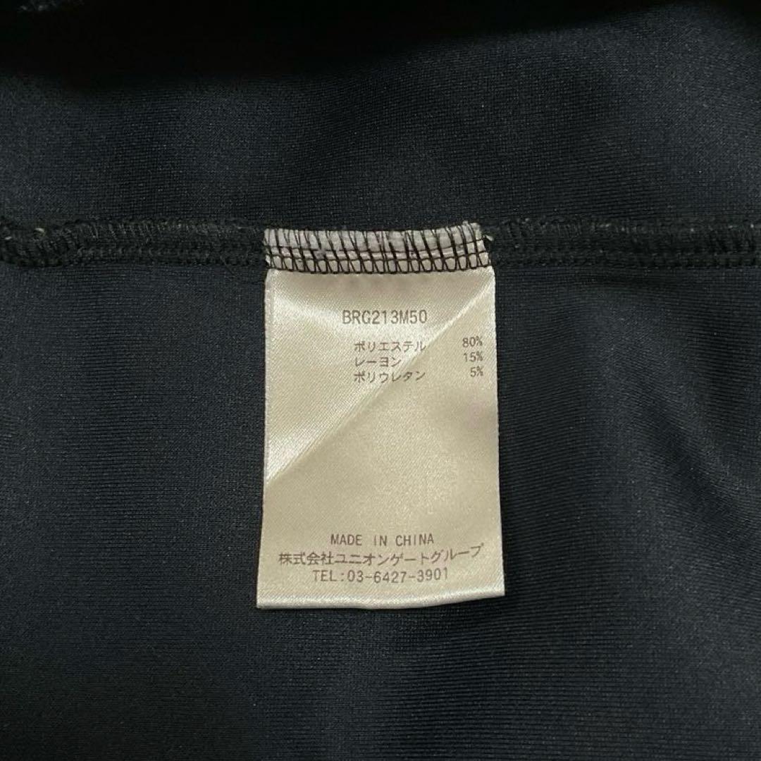 BRIEFING ハーフジップ スウェット 3Dロゴ ネイビー Mサイズ