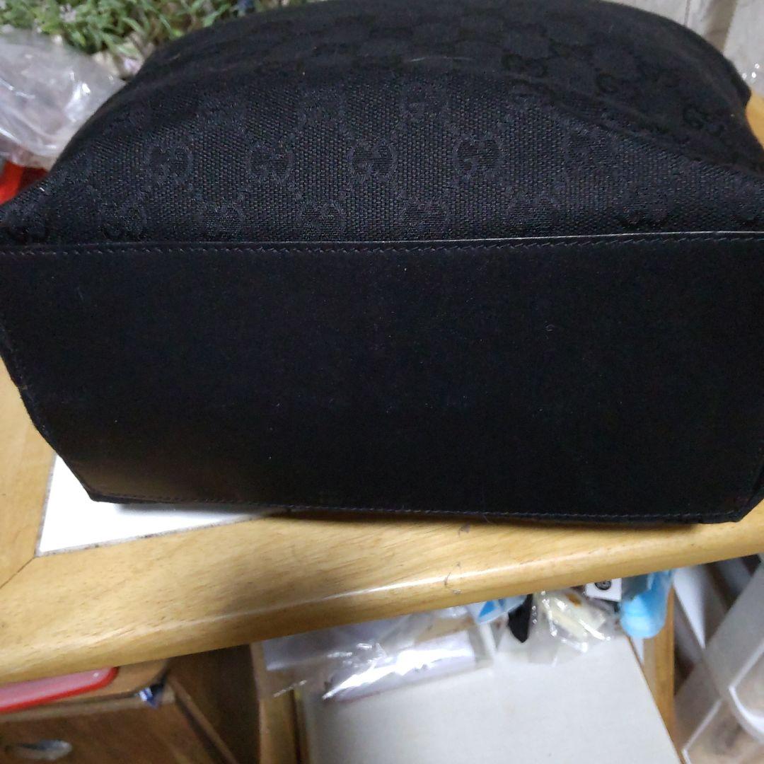 Gucci 黒 キャンバストートバッグ