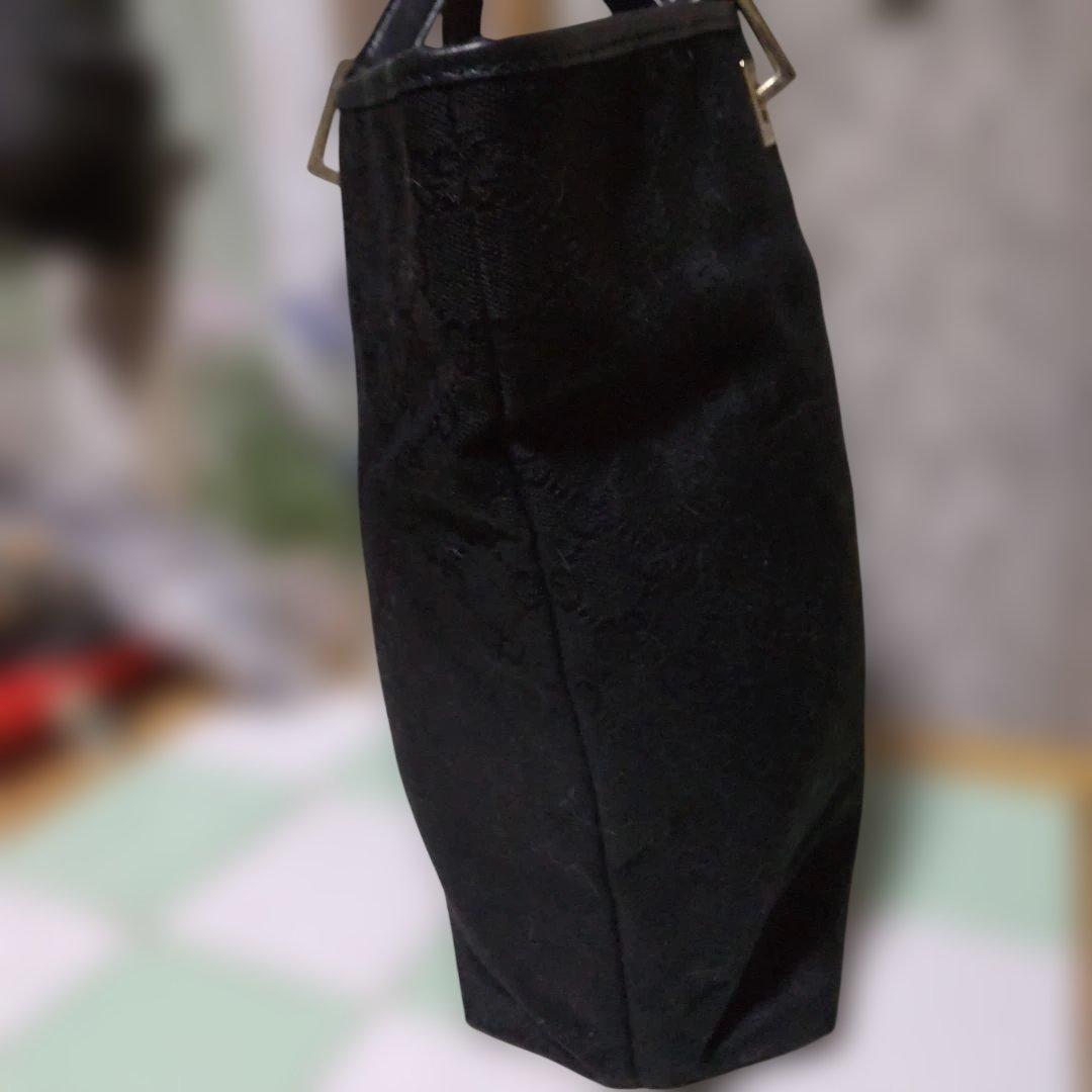 Gucci 黒 キャンバストートバッグ