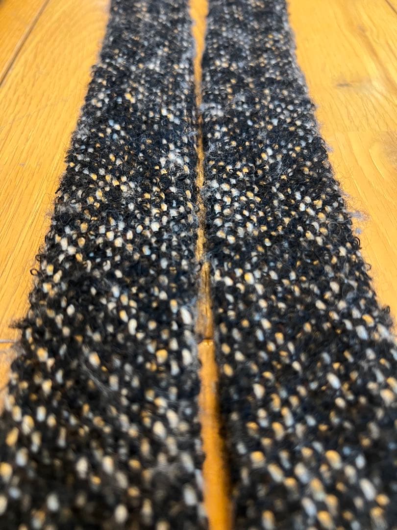 MIX LOOP TWEED BOX COAT BLACK サイズ1