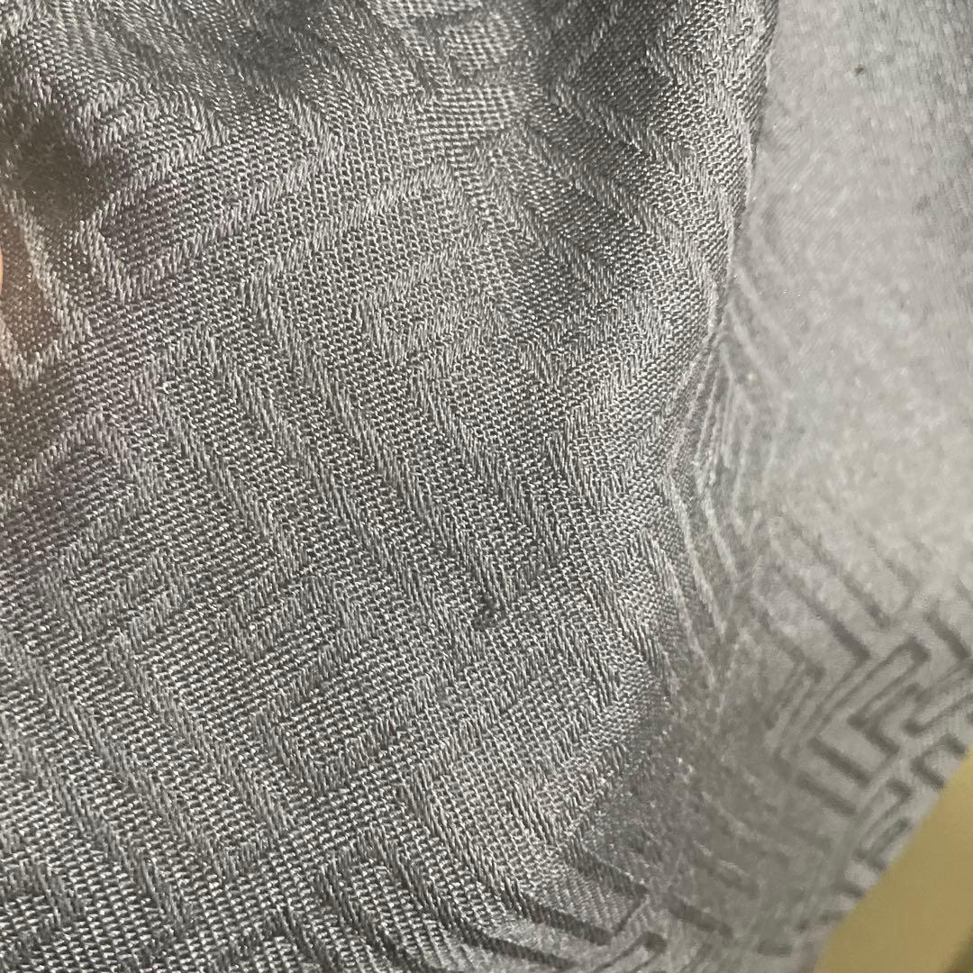 フェンディ　ストール　ブラウン　グレー