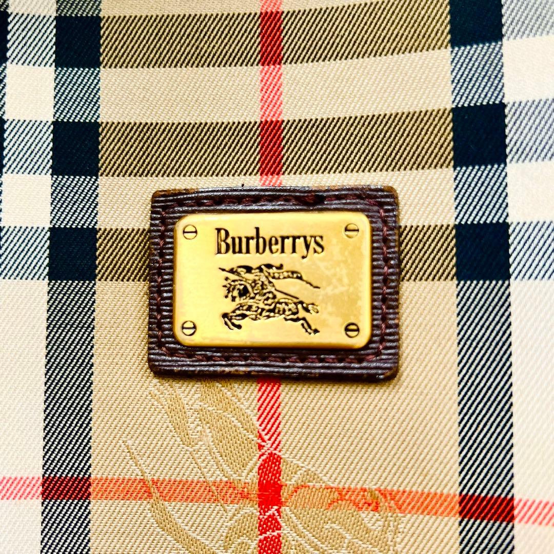 BURBERRY ノバチェック ユニセックス ボストンバッグ 9015
