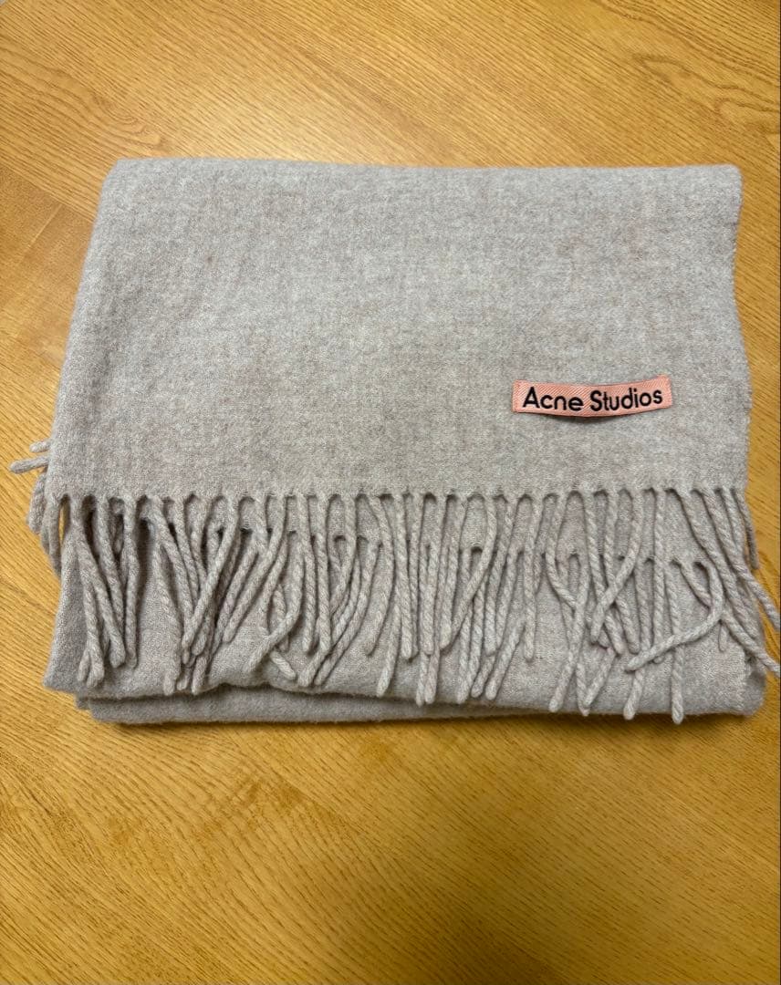 Acne Studios マフラー フリンジ付き