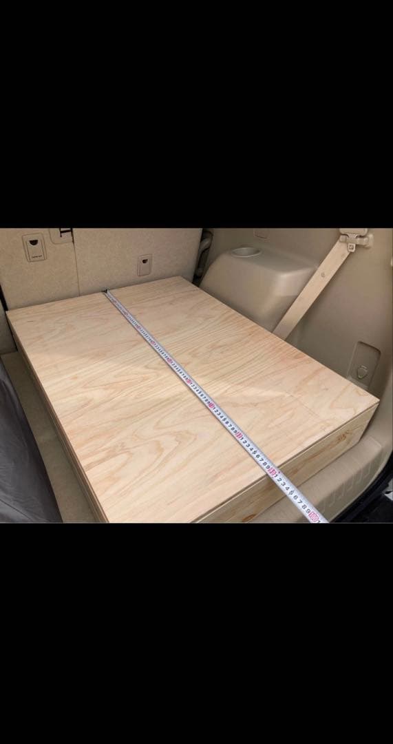 ランドクルーザープラド　ベッドキット　車中泊　1人用　ソロキャンプ
