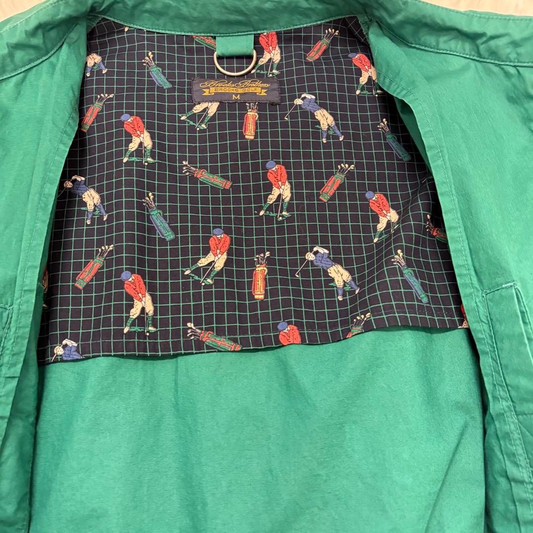 90sブルックスブラザーズ スイングトップ 裏地柄