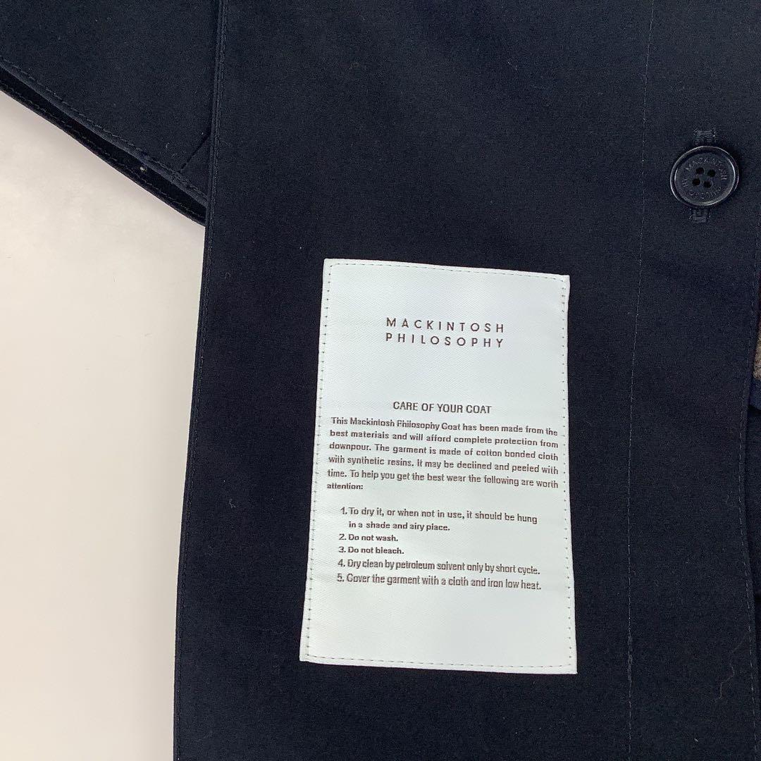 【36】マッキントッシュ フィロソフィー 日本製 ステンカラー コート