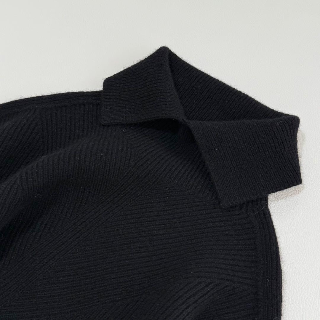 セオリー　タートルネック　リブニット　プルオーバー　カシミヤ混
