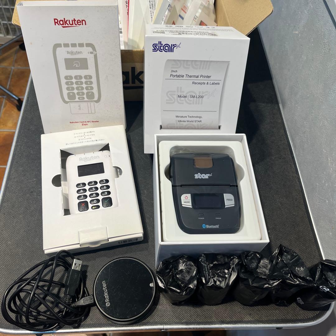 Star SM-L200 ポータブルプリンター & Rakuten Elan