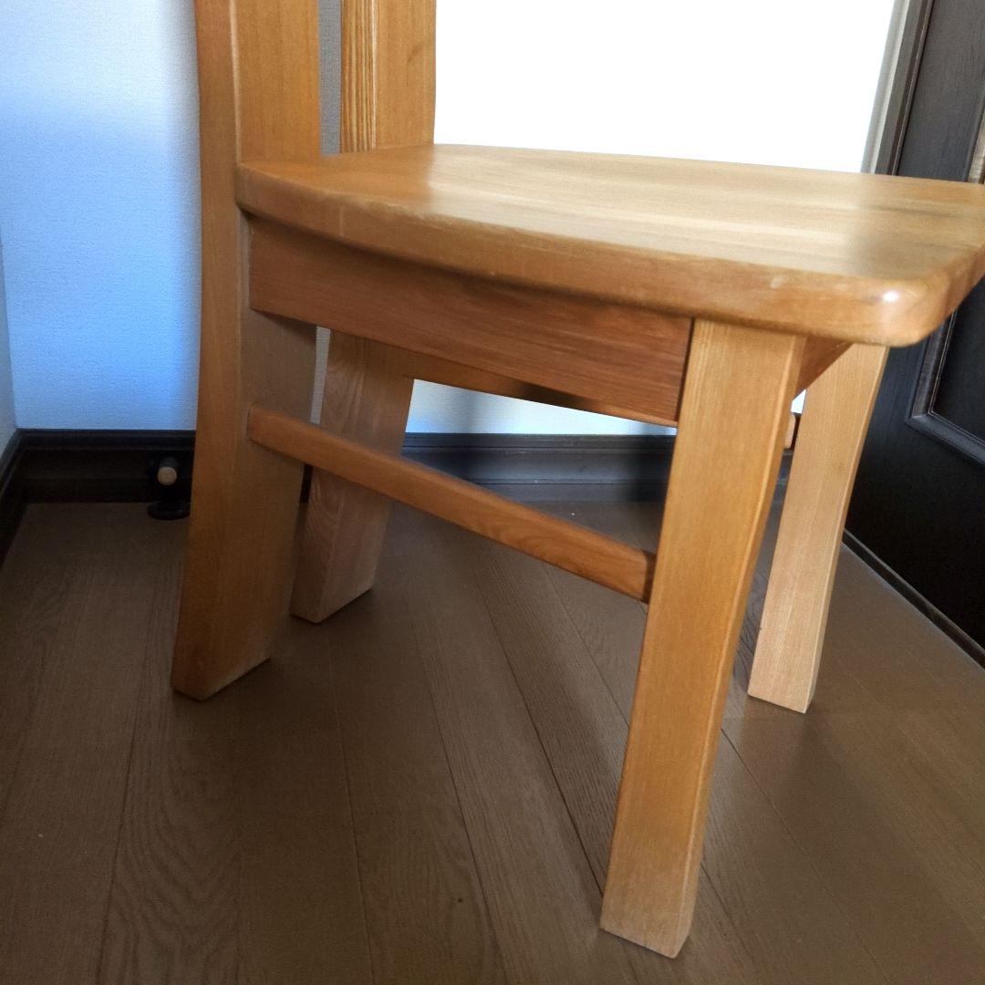 ナチュラルウッド 椅子 イス チェア 一脚