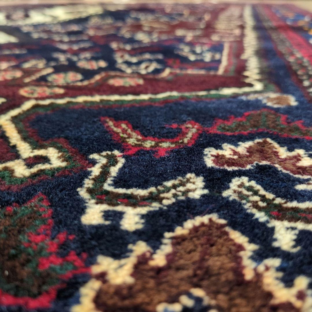 ペルシャ絨毯 手織り 草木染　スィールジャーン産 200x130 Sirjan