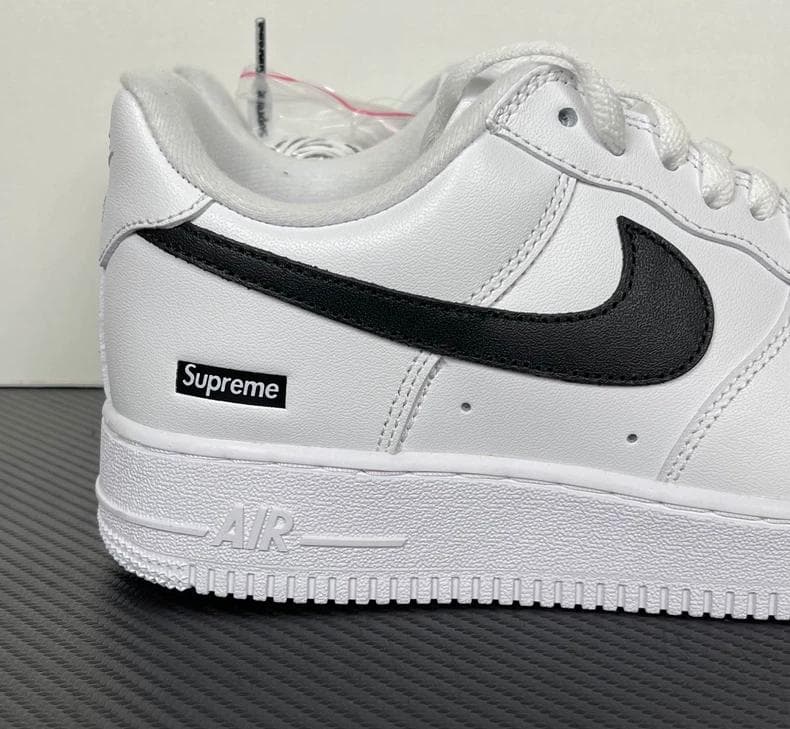 靴 Supreme Nike Air Force 1 White 27cm