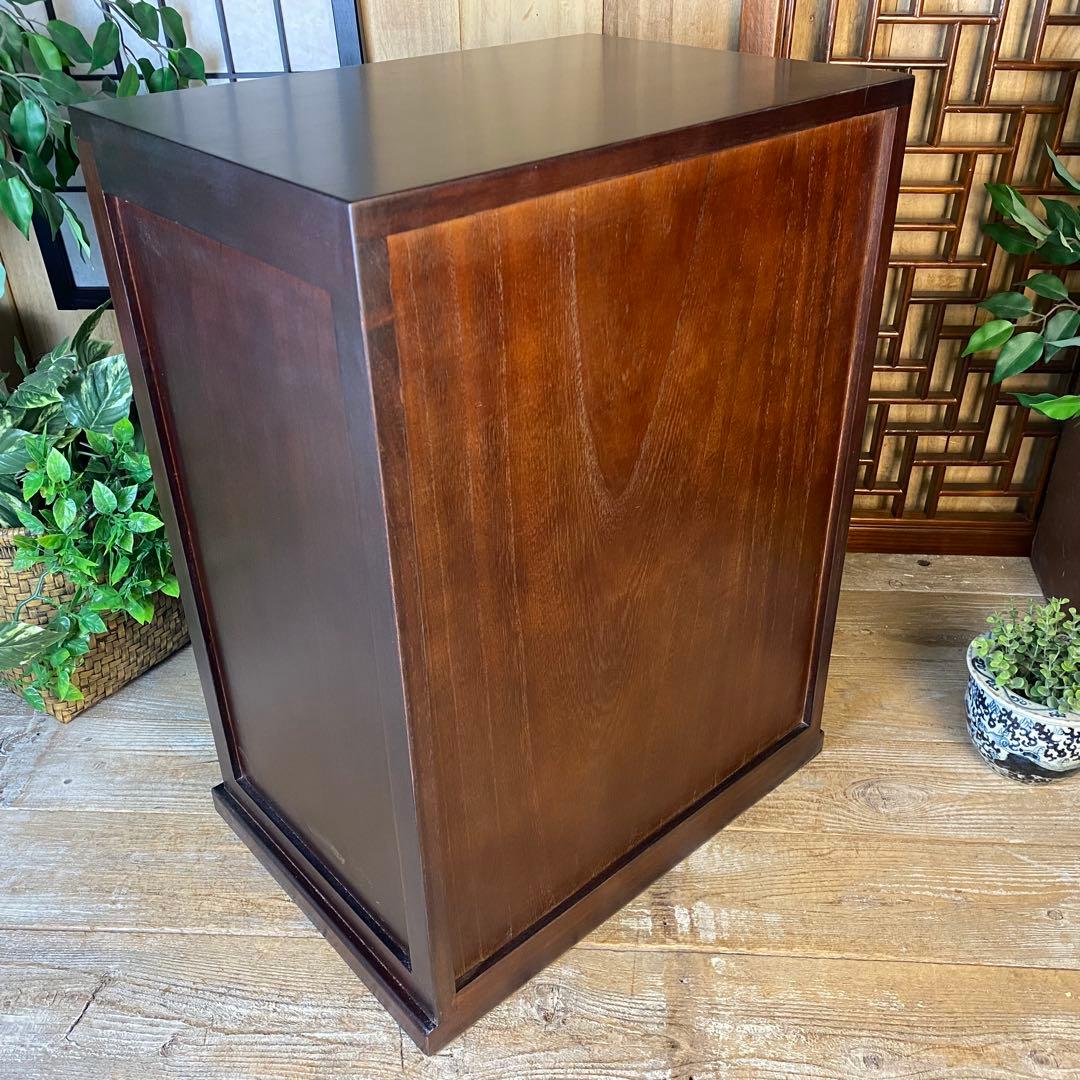 大幅値下げセール中！民芸家具桐材多引き出しチェストタンスA56㎝×58㎝木製収納