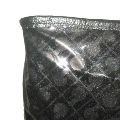 ✨美品✨GHERARDINI　ソフティー　トートバッグ　ブラック × ラメ　A4