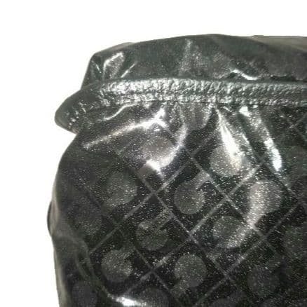 ✨美品✨GHERARDINI　ソフティー　トートバッグ　ブラック × ラメ　A4