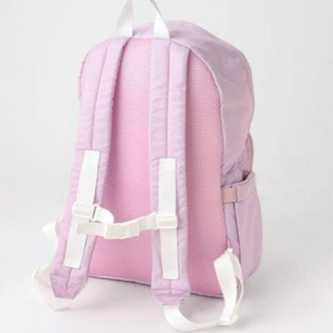 メゾピアノ ラメ入り　ナイロンリュック　大