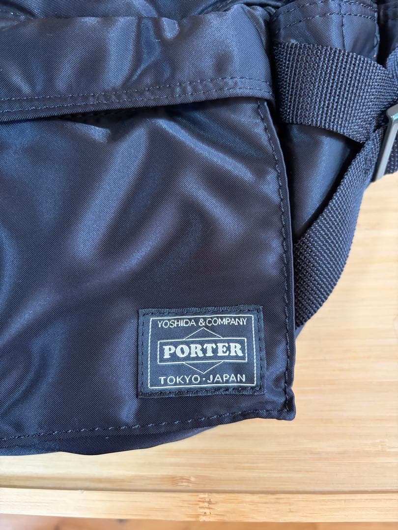 PORTER ポーター TANKER タンカー ファニーパック　ブラック