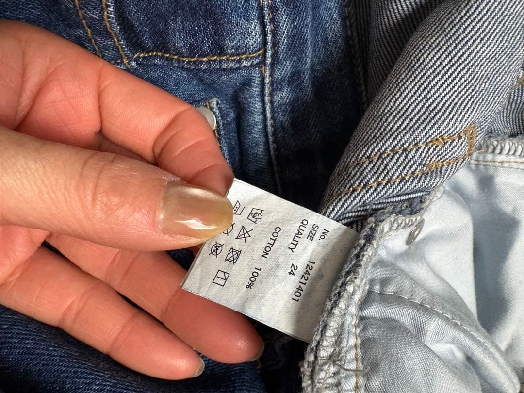 todayful Cary's Denim ブルー24