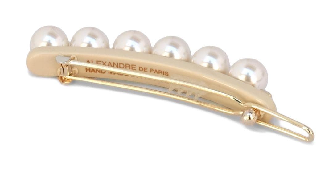 【新品未使用】アレクサンドル・ド・パリ パールヘアピン