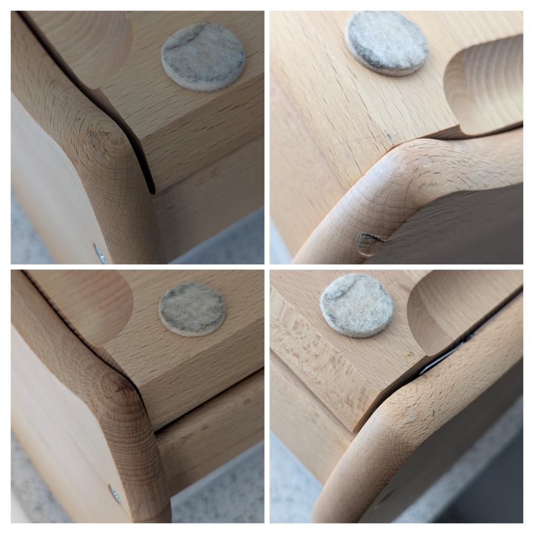 80s ビンテージ Bodum ブナ材 ブレッド ディスプレイ ケース 大きめ