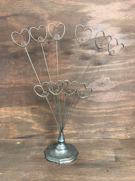 30s 40s 写真立て　ハガキホルダー　ヴィンテージ　アンティーク　ハート