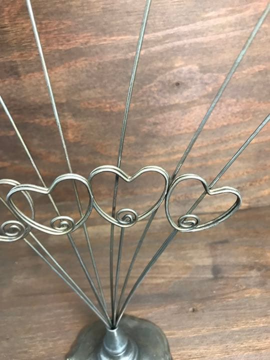 30s 40s 写真立て　ハガキホルダー　ヴィンテージ　アンティーク　ハート