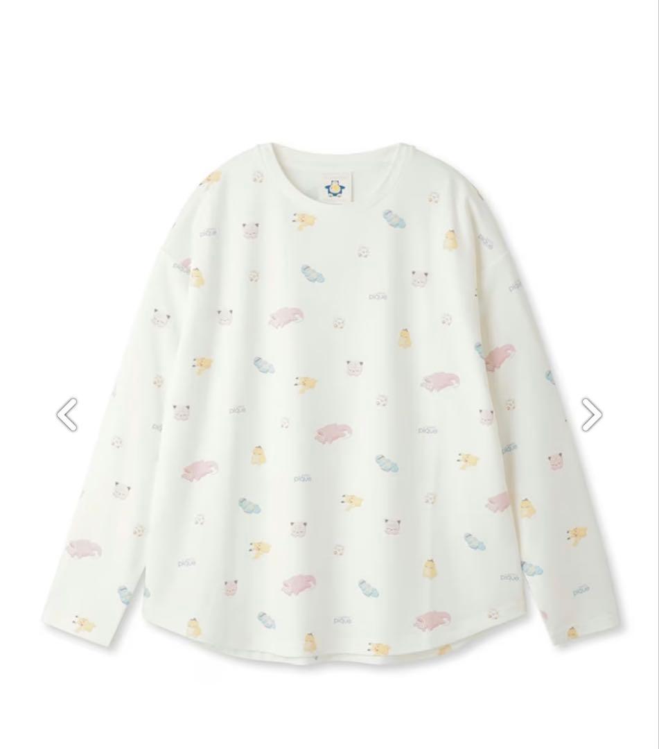 【新品未使用】ジェラピケ　ポケモン　ルームウェア（上下セット）パジャマ