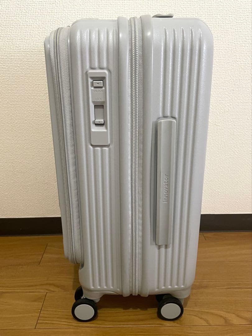 innovator スーツケース 38L グレー ストーン