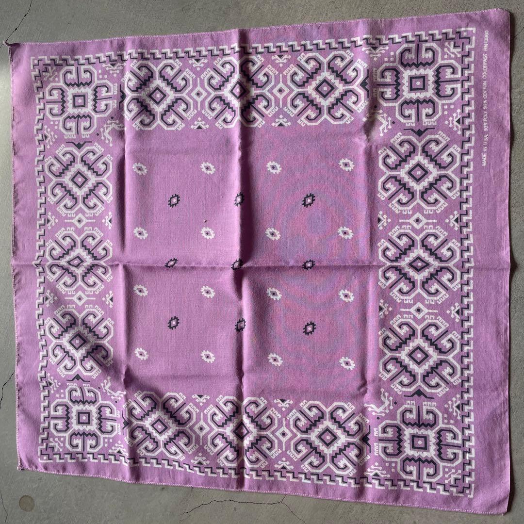 USA製 バンダナ100枚　まとめ売り　エレファント　ビンテージ　vintage