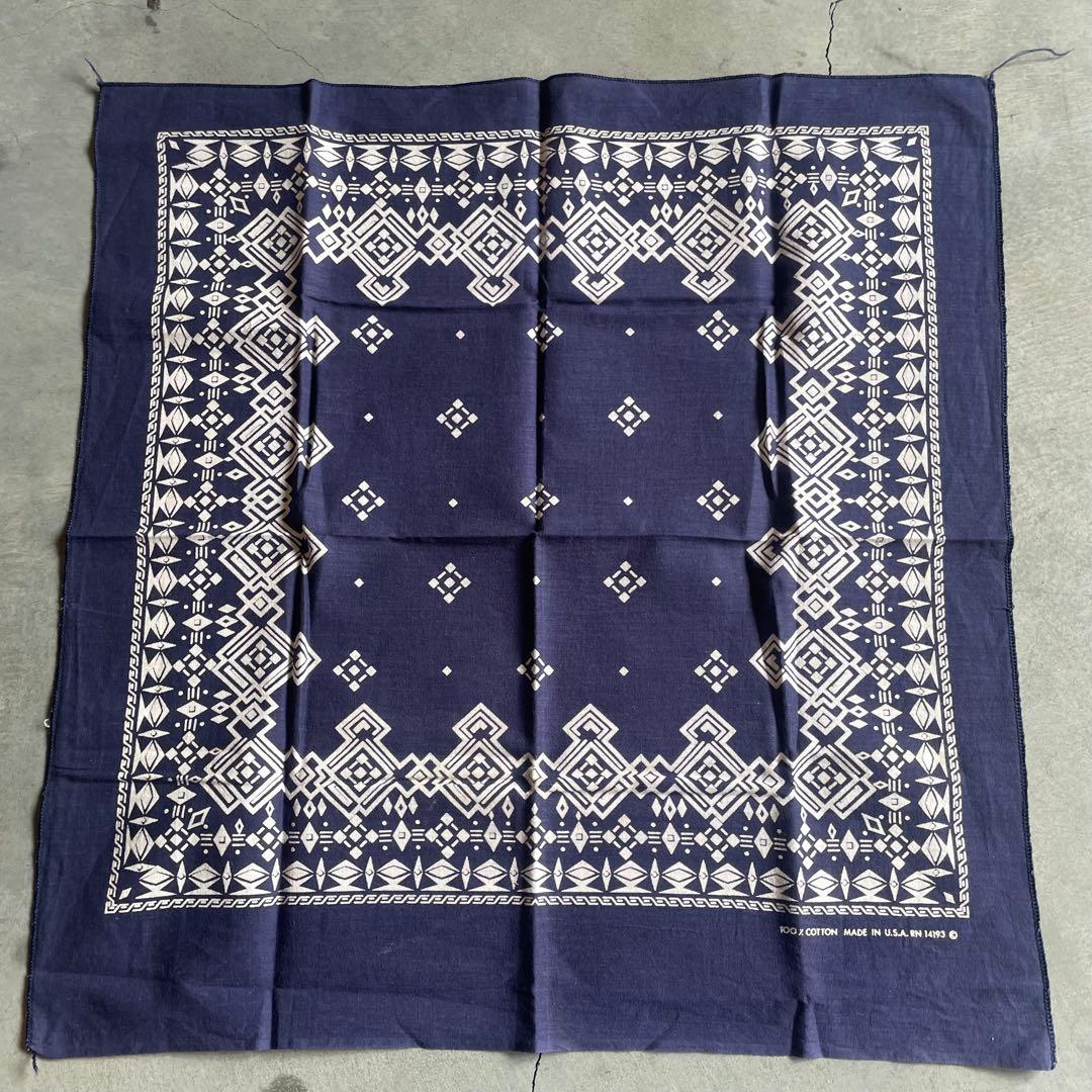 USA製 バンダナ100枚　まとめ売り　エレファント　ビンテージ　vintage