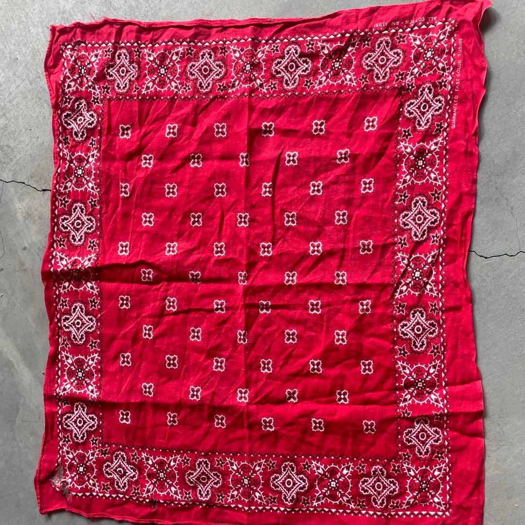 USA製 バンダナ100枚　まとめ売り　エレファント　ビンテージ　vintage