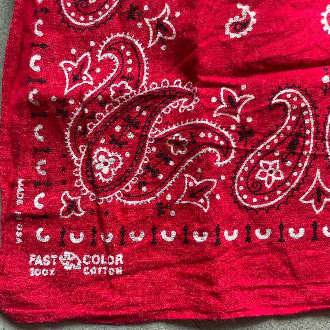 USA製 バンダナ100枚　まとめ売り　エレファント　ビンテージ　vintage