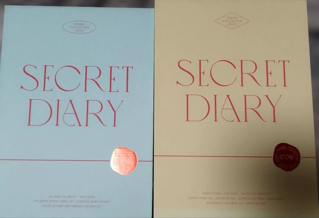 IZ*ONE SECRET DIARY シークレットダイアリー セット