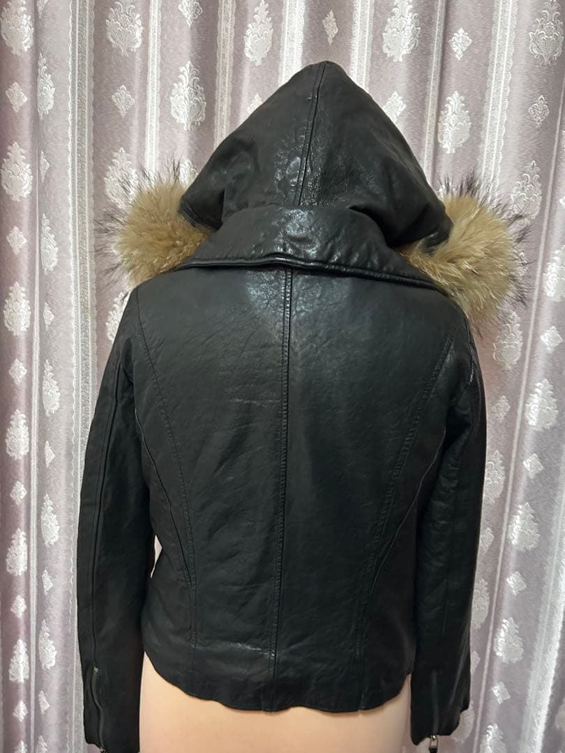 希少✨goa ゴア⭐️レザージャケット ⭐️ リアルファー　レア商品 3way