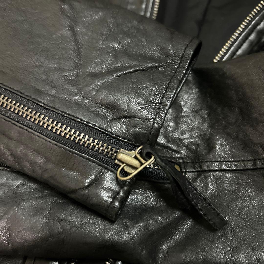 希少✨goa ゴア⭐️レザージャケット ⭐️ リアルファー　レア商品 3way