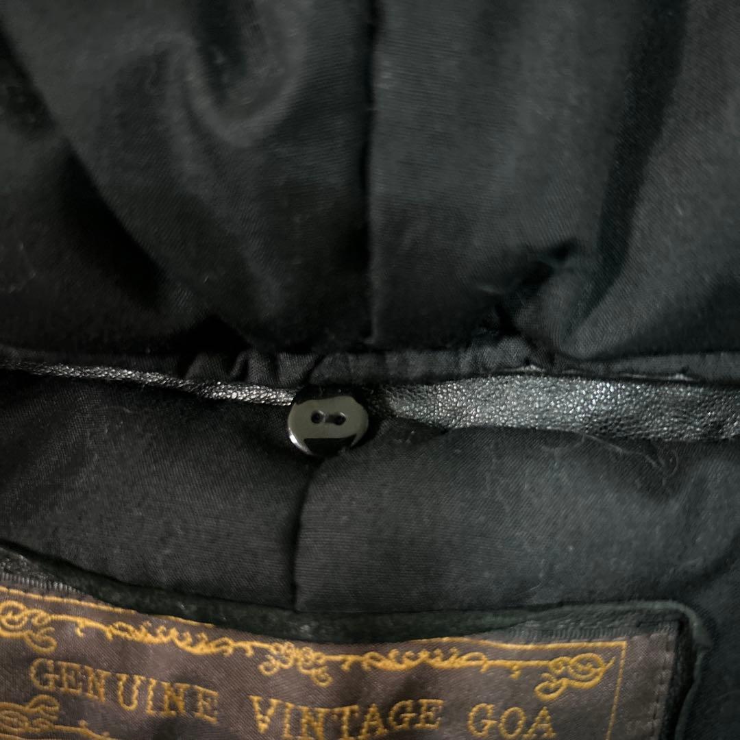 希少✨goa ゴア⭐️レザージャケット ⭐️ リアルファー　レア商品 3way