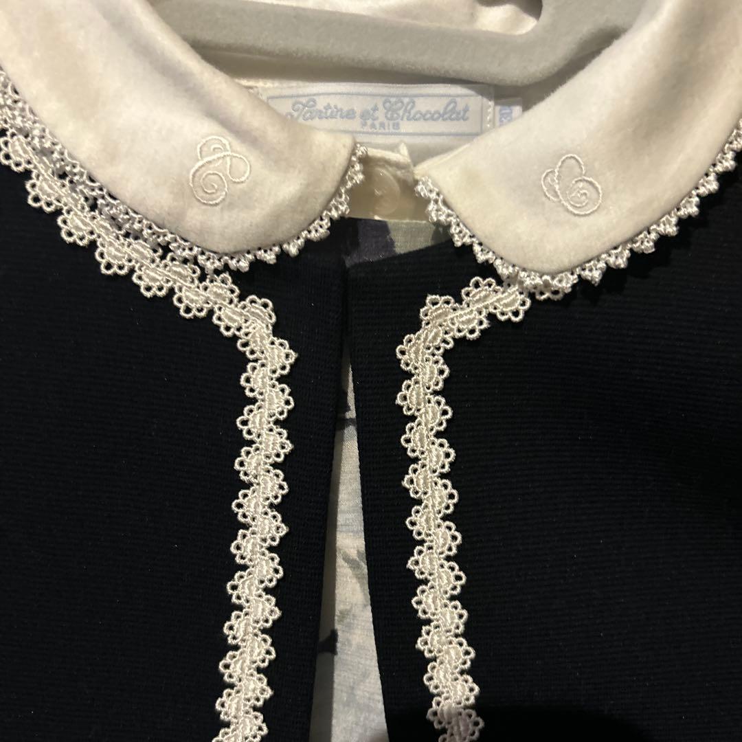 u*7様 タルティーヌエショコラ　ブラウス、花柄ワンピース、ジャケットのセット