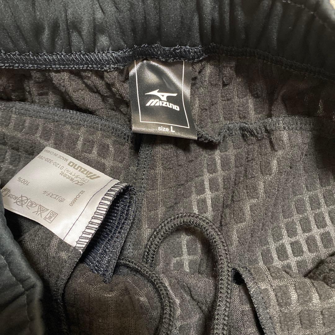 ⭐️新品　MIZUNO テックシールド　ジャージ　上下セット　黒グレー　L＊706