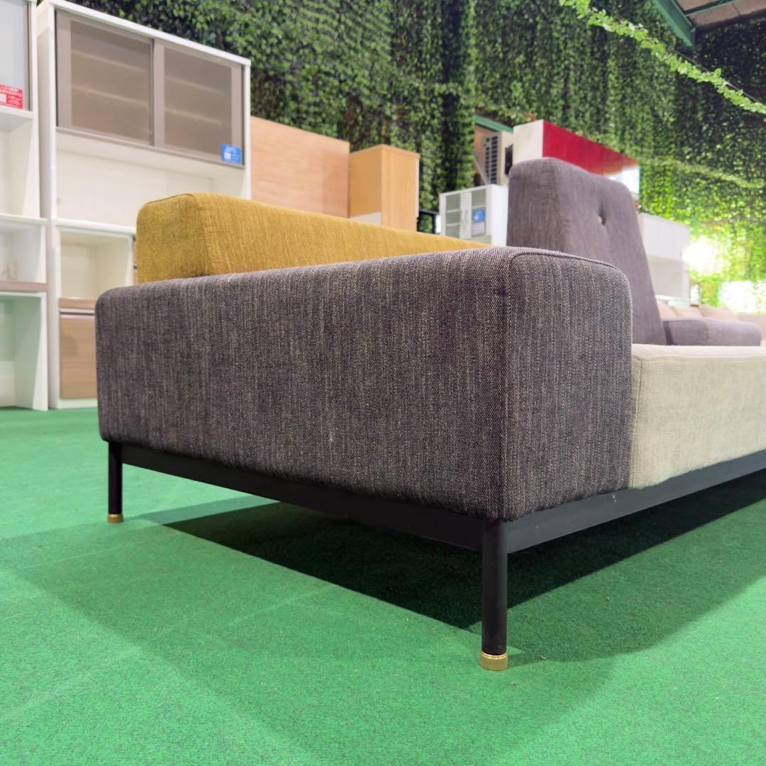 クラッシュゲート 3人掛けカウチソファ インテリア モダン ソファ M001